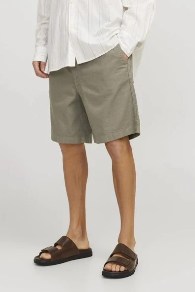 Jack&Jones 12274968 Erkek Sort - Haki - Resim 3