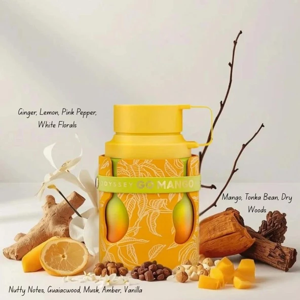 Armaf Odyssey Go Mango Trapical Collection EDP 100 ML - Resim 5
