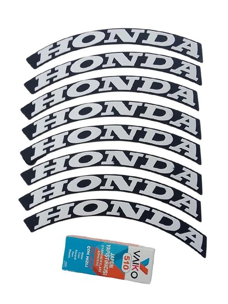Lastik Yanak Yazısı HONDA# ürün görseli 1