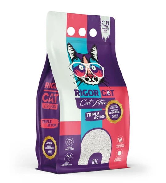 RIGOR CAT KEDİ KUMU MARSİLYA KOKULU ürün görseli 1
