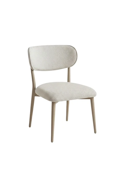 EFE MOBİLYA T-6038 POLO KREM SANDALYE 4 ADET - Resim 3