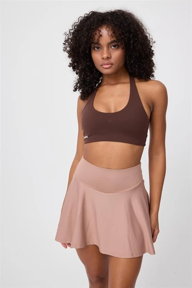 HIGHRISE FLEXFLOW™ Yüksek Bel Tenis Spor & Aktif Yaşam Etek-Şort (Skort) ürün görseli 1
