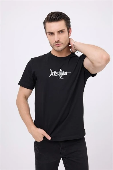 MARINE TEE™ Deniz Temalı Ribana Bisiklet Yaka Pamuk T-Shirt ürün görseli 1