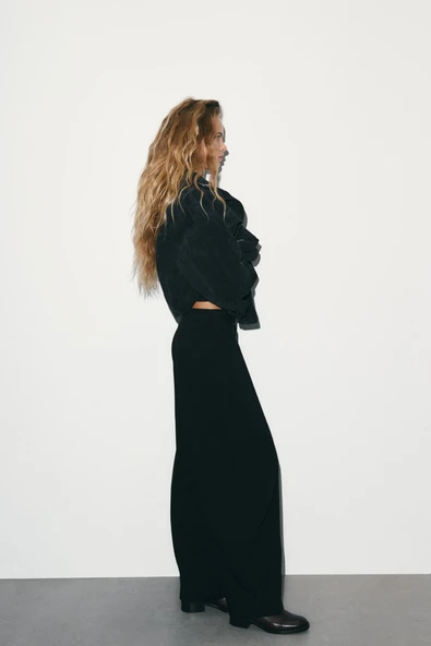 ZARA PİLİLİ BALLOON PANTOLON - Resim 2