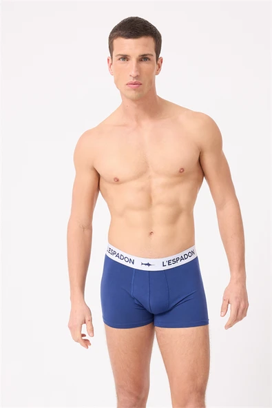 Maritime Elite™ Koleksiyonu Elastik Konforlu Bel Bantlı Çizgili Erkek Trunk Boxer ürün görseli 1