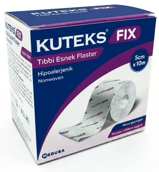 Kuteks Fix Elastik Flaster 5 m x 10 cm ürün görseli 1