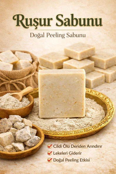 Herbliss Doğal Ruşur Sabunu Peeling Etkili ürün görseli 1