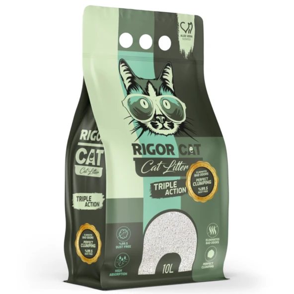 RIGOR CAT KEDİ KUMU ALOVERA KOKULU ürün görseli 1