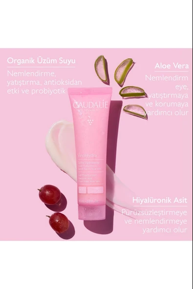 Caudalie Vinohydra Gelee Hydratante 60 ml - Resim 2