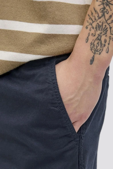 Jack&Jones 12274968 Erkek Sort - Lacivert - Resim 7