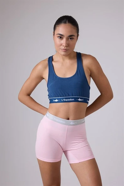 ATHLESHORTS™ Esnek Belli Kadın Uzun Boxer Şort - Resim 6