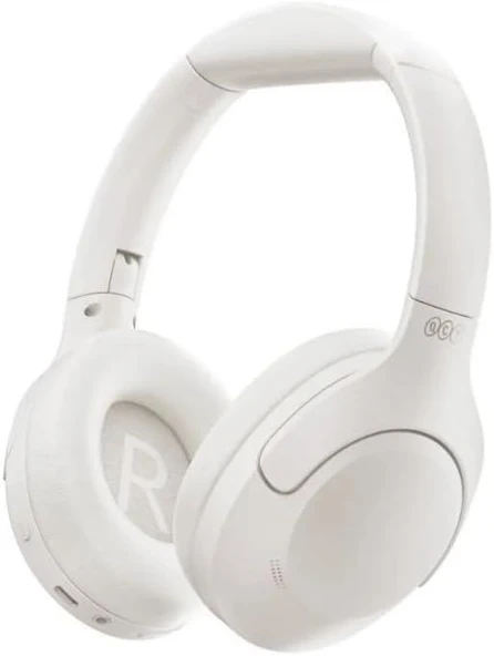QCY H3 Lite ANC Beyaz Kulak Üstü Bluetooth Kulaklık Teşhir ürün görseli 1