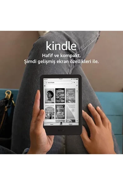 Amazon Kindle | 2024 | 11. Nesil | 16 GB | 6" Parlamayan Ekran | Uzun Pil Ömrü | Black (Outlet) ürün görseli 1