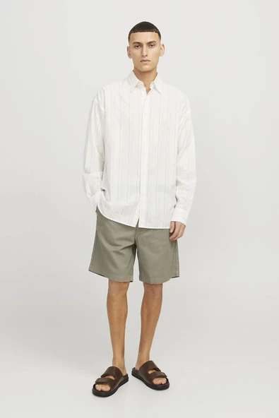 Jack&Jones 12274968 Erkek Sort - Haki ürün görseli 1