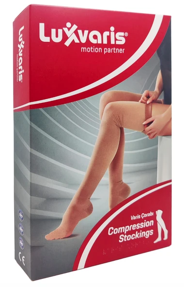 Luxvaris 811 CCL2 Dizüstü Burnu Kapalı Ten Rengi Varis Çorabı No: 4 ürün görseli 1