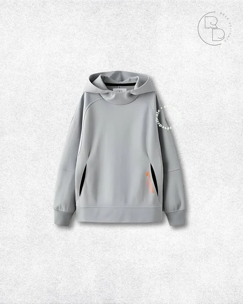 Zara Çocuk Kapüşonlu Sweatshirt Sportif ve Modern Erkek Çocuk Kapüşonlu Sweatshirt ürün görseli 1