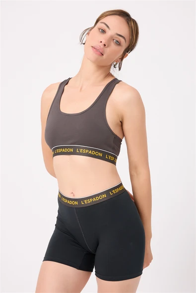 RACER CROP TOP™ Racer Back Crop Top - Resim 3