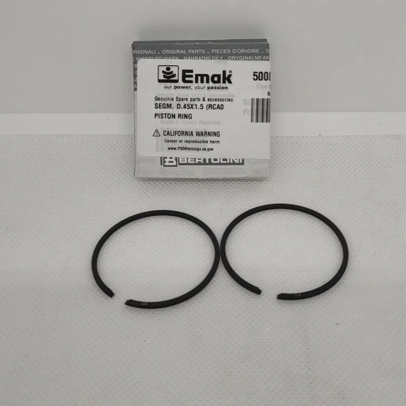 Emak Motorlu Tırpan Segman Seti (45mm - 8530, 753, 453B Ergo Yeni Tip) ürün görseli 1