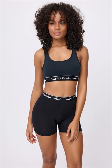 ATHLESHORTS™ Esnek Belli Kadın Uzun Boxer Şort ürün görseli 1
