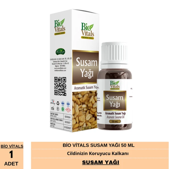 Bio Vitals Susam Yağı 50 ml - Resim 2