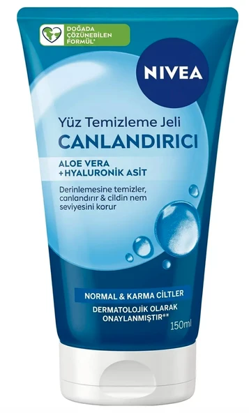 Nivea Visage Canlandırıcı Yüz Temizleme Jeli 150 ml ürün görseli 1
