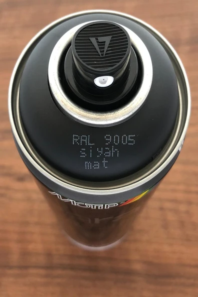 MOTİP CARAT RAL9005M Mat Siyah Sprey Boya 400 ML ürün görseli 1