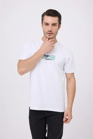 MARINE TEE™ Deniz Temalı Ribana Bisiklet Yaka Pamuk T-Shirt ürün görseli 1