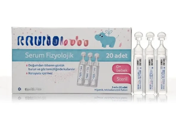 Serum Fizyolojik 5 ml x 20 Flakon ürün görseli 1