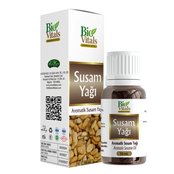 Bio Vitals Susam Yağı 50 ml ürün görseli 1