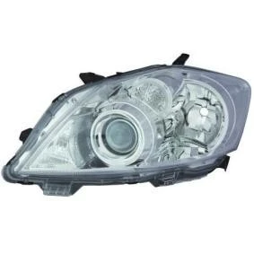 TOYOTA AURIS SAĞ FAR 2010-2012 81130-02A40-TYC ürün görseli 1