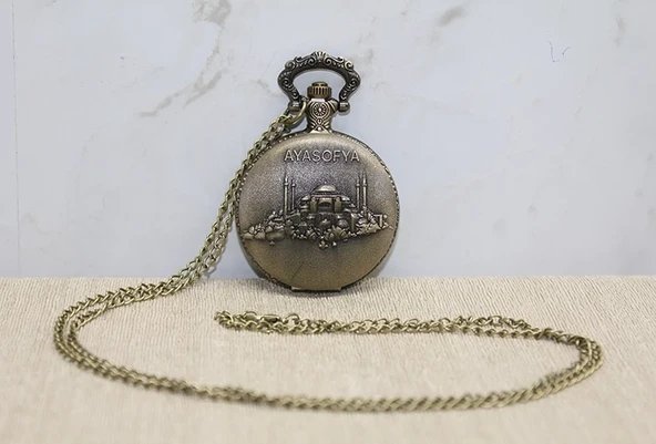 Ayasofya Tasarımı Köstekli Saat Alk4384 ürün görseli 1