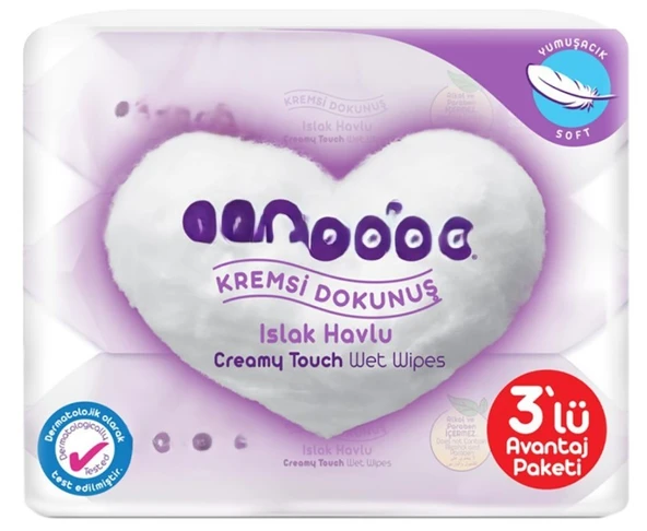 Islak Havlu Mendil 3'Lü ürün görseli 1