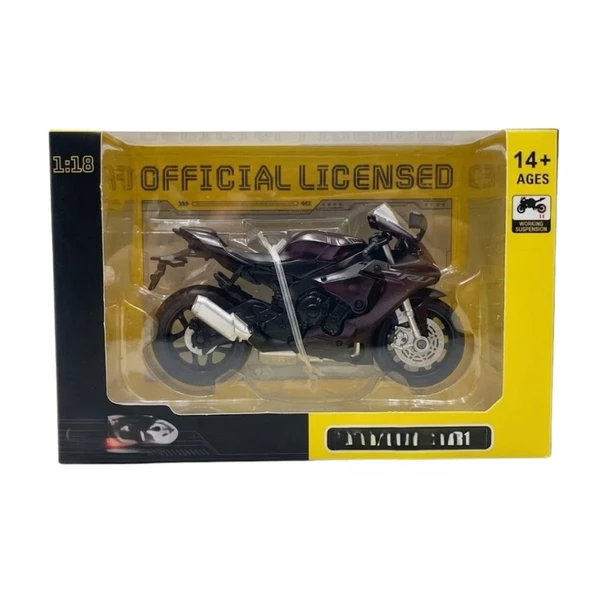 1/18  YZF-R1 Model Motosiklet ürün görseli 1