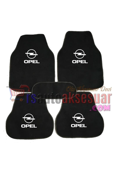Opel Vectra Halı Paspas Siyah Renk ürün görseli 1