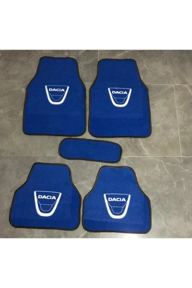 Dacıa Logolu Mavi Halı Paspas Çift Kat ürün görseli 1
