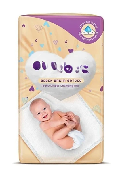 Bebek Bakım Örtüsü 60x60 10'lu ürün görseli 1