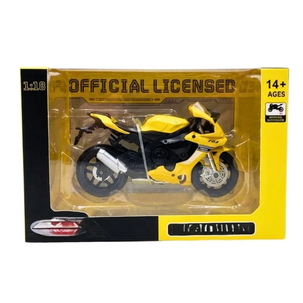 1/18  YZF-R1 Model Motosiklet ürün görseli 1