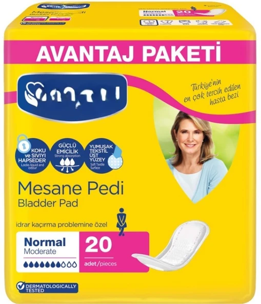 Mesane Pedi Avantaj Paketi M Beden 20 Adet ürün görseli 1