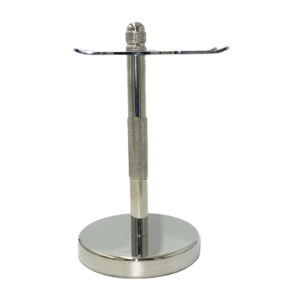 FJIXUO Tıraş Standı Tıraş Fırçası ve Jilet Standı Tıraş Standı Tutucu Erkekler için Islak Tıraş Lüks Hediyeler Tıraş Aksesuarları (Gümüş) ürün görseli 1