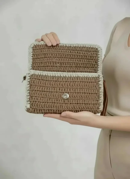 Koton İp Clutch Çanta - Resim 4
