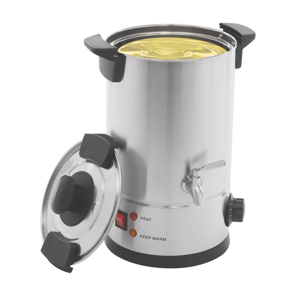 Mumlar için FENGLY Balmumu Eritici, Ayarlanabilir Sıcaklık (86-230°F) ile 8L/281.5oz Elektrikli Balmumu Eritme Potası, Kokulu Mum Yapımı için Mum Yapımı için 1800W Balmumu Eritici ürün görseli 1