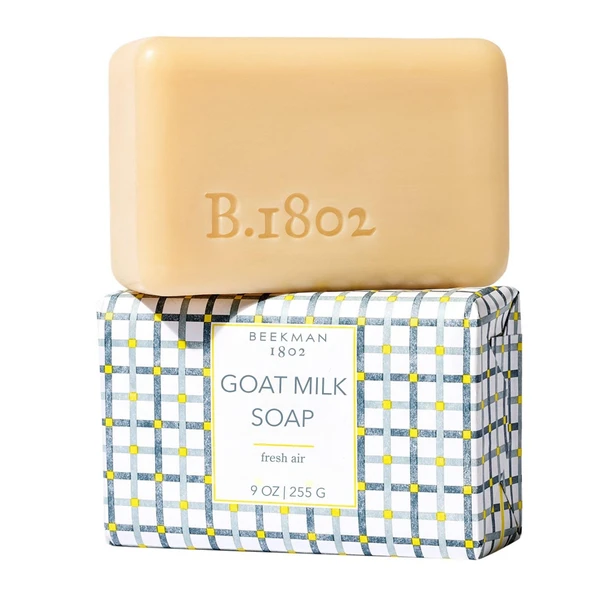 Beekman 1802 Fresh Air Saf Keçi Sütü Bar Sabunu 9.0 oz ürün görseli 1