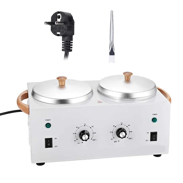 Ağda Isıtıcı Kiti Sıcak Spa 220 V Parafin Yağı Spa Sıcak Spa Çift Tüy Dökücü Ağda Isıtıcı Makinesi Elektrikli Tüy Dökücü Isıtıcı Ağda Isıtıcı ürün görseli 1