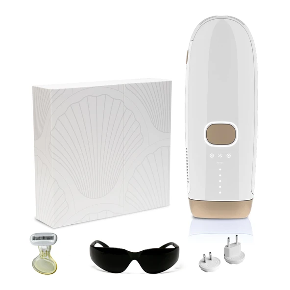 Techomey IPL cihazları epilasyon, safir buz soğutma sistemli ağrısız ve kalıcı IPL epilasyon cihazı, kadın, erkek, vücut, koltuk altı, bikini bölgesi için IPL lazer ürün görseli 1
