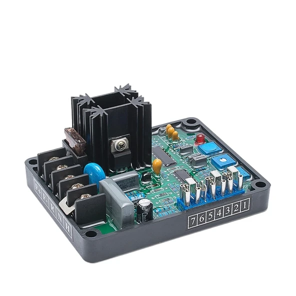 TAYKDRCAX Jeneratör Otomatik Voltaj Regülatör Modülü Evrensel Fırçasız AC Dizel Jeneratör Elektrik Kontrol Cihazı Sabitleyici(İyi) ürün görseli 1