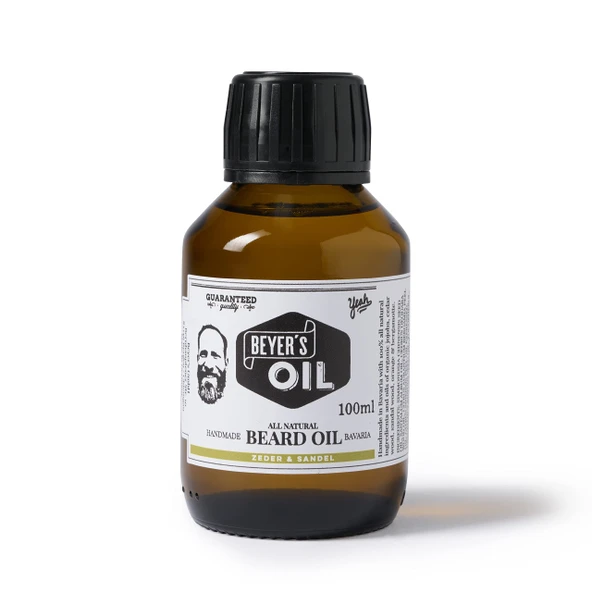 Beyer's Oil Sakal Yağı Sedir ve Sandal XXL 100ml - %100 doğal sakal bakımı - Sakalı yumuşak ve pürüzsüz hale getirir ürün görseli 1