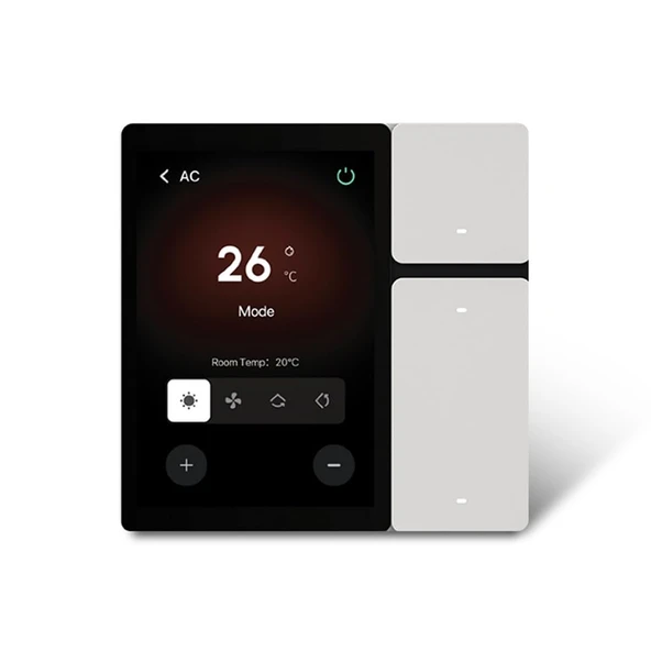 Louttary Tuya Akıllı Ev Otomasyonu için Akıllı Merkezi Kontrol WiFi Dokunmatik Ekran, Beyaz ürün görseli 1