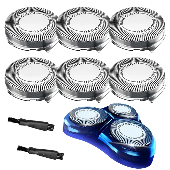 Philips Norelco Aquatec Tıraş Makinesi ile Uyumlu HQ8 Yedek Başlıklar, Philips Norelco Aquatec Tıraş Makinesi için HQ8 Bıçaklar PT720 PT730 AT880 At830 AT810, Geliştirilmiş HQ8 Bıçaklar, 6'lı Paket ürün görseli 1