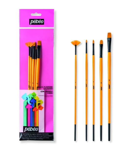 Pebeo Çok Amaçlı Fırça Seti - Set 13 - Resim 2