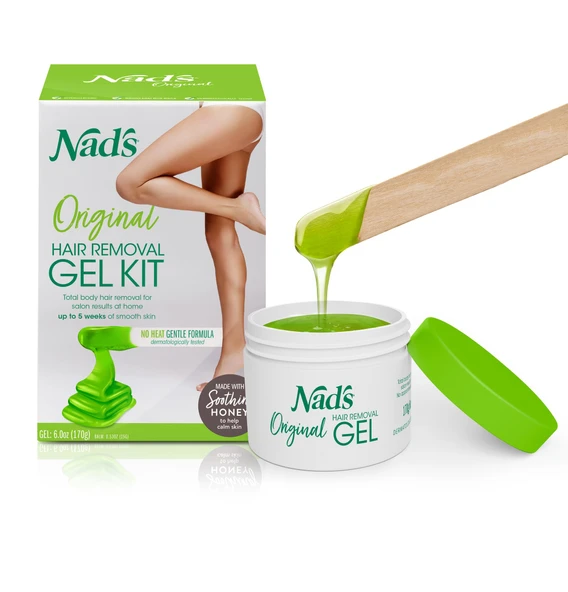 Nad'ın Doğal Epilasyon Jeli Seti, 6 Ons, Lifesource Group US, Inc. ürün görseli 1